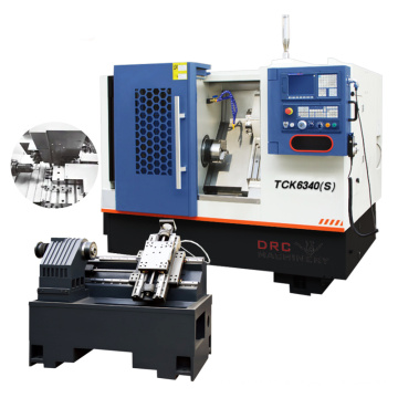 Haute précision 300-500 mm Longueur de travail Lit d&#39;accès CNC Machine de tour CNC